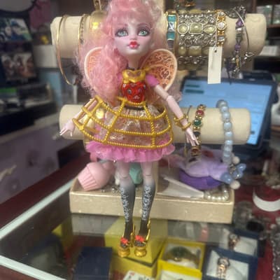 Monster High C.A. Cupid Doll with Pink Hair and Wings