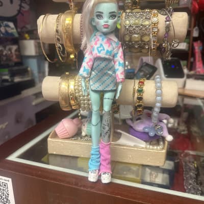 Monster High Frankie Stein Doll Blonde/Black Hair